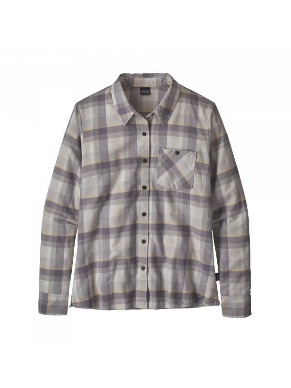 Patagonia Heywood Flannel Shirt Basket: Drifter Grey 