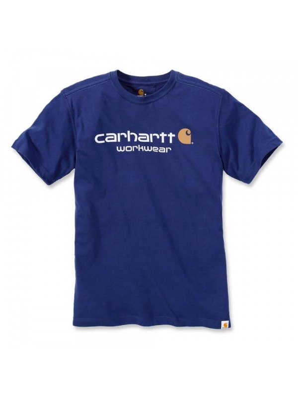 Carhartt Classic Workwear Logo T-Shirt :  Ink Blue 