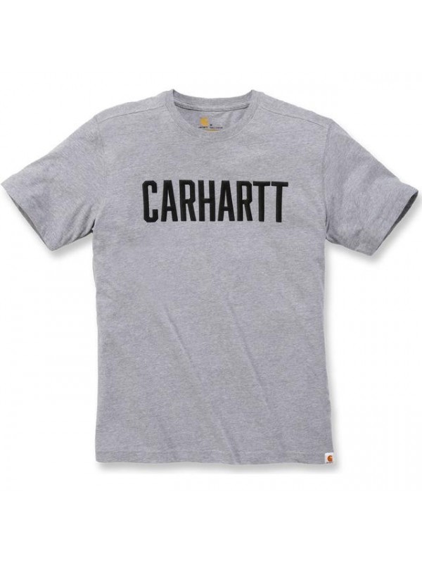 Carhartt Southern Block Logo T-Shirt : Heather Grey
