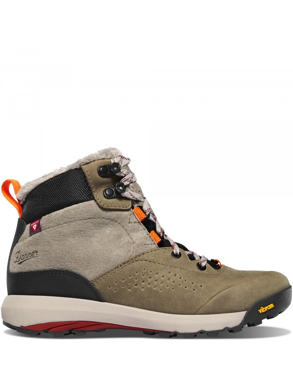 Danner Inquire Mid Insulated : Hazelwood/Tangerine/Red 