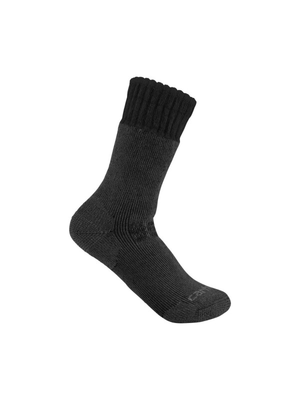 Carhartt Heavyweight Synthetic-Wool Blend Boot Sock : Black