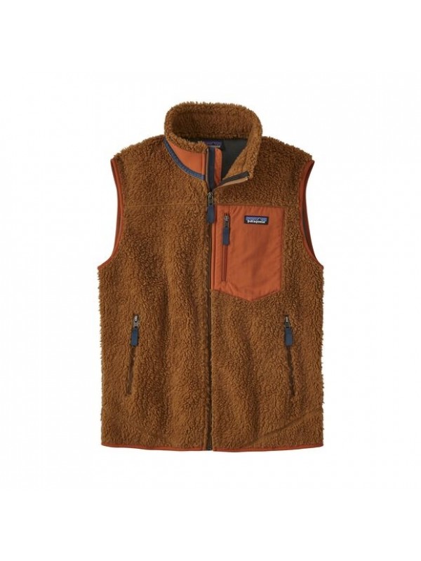 Patagonia Mens Classic Retro-X Fleece Vest : Bear Brown 