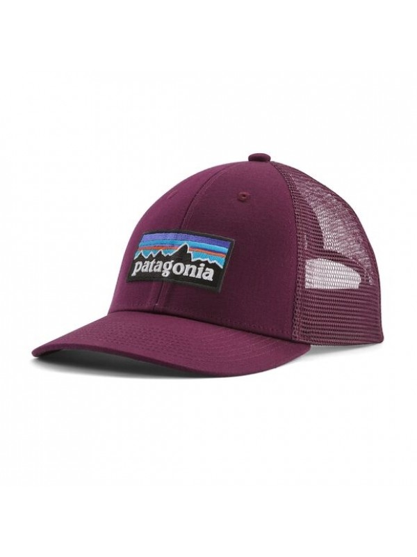 Patagonia P-6 Logo LoPro Trucker Hat : Night Plum