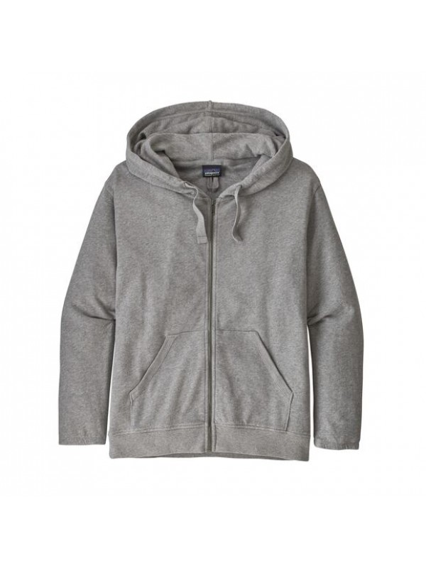Patagonia Women's Organic Cotton French Terry Hoody : Feather Grey