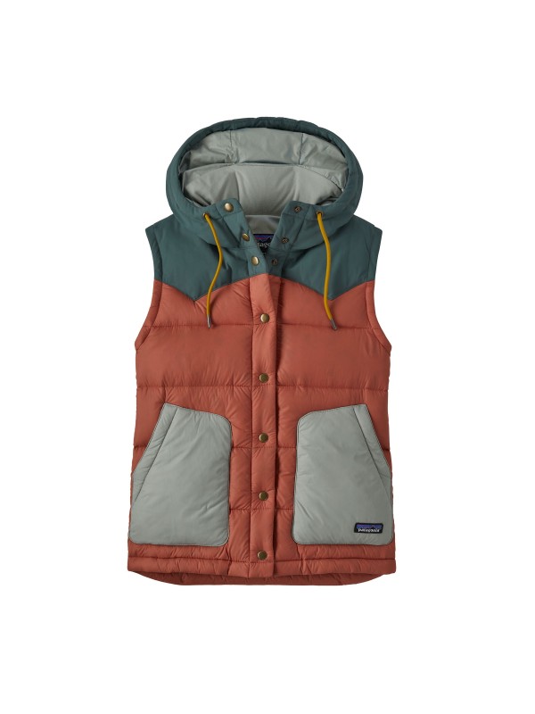 Patagonia Womens Bivy Hooded Vest :  Burl Red