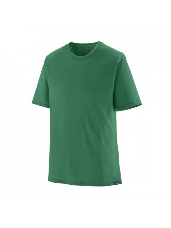 Patagonia Men's Capilene Cool Merino Shirt : Gather Green