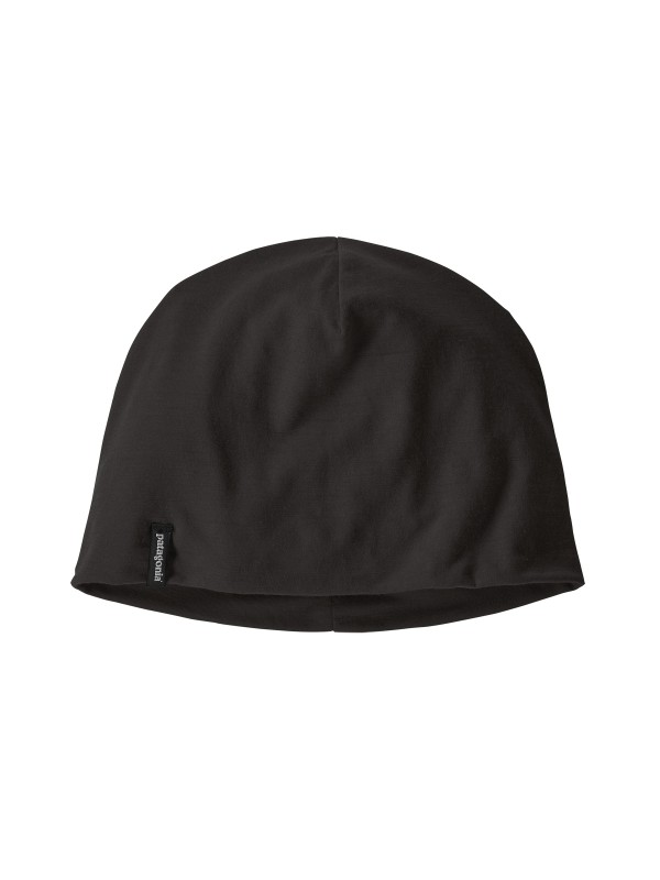Patagonia  Overlook Merino Wool Liner Beanie : Black