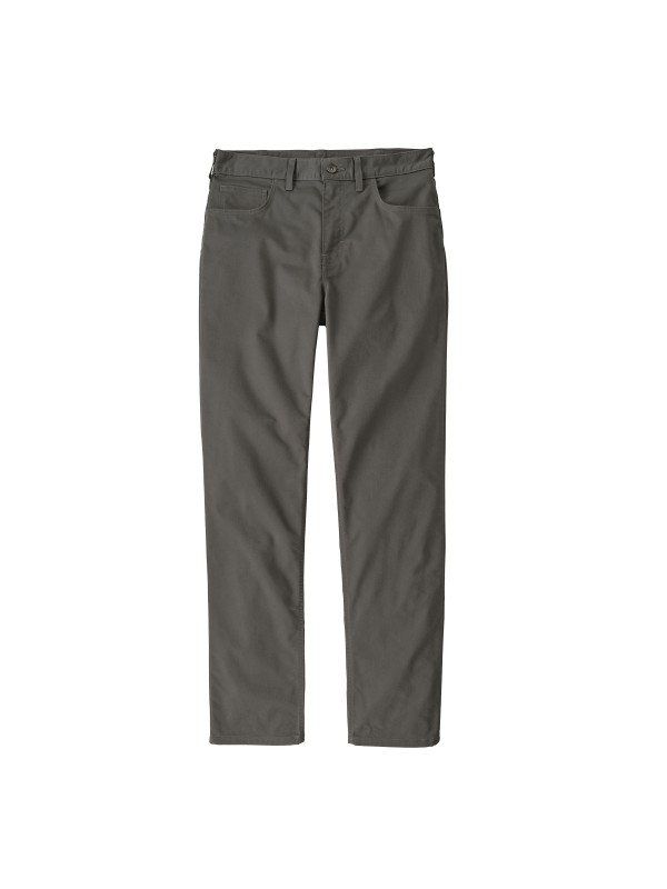 Patagonia Mens Twill Traveler 5-Pocket Pants : Forge Grey
