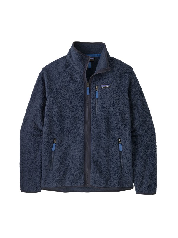 Patagonia Men's Retro Pile Fleece Jacket :  New Navy w/Sunken Blue