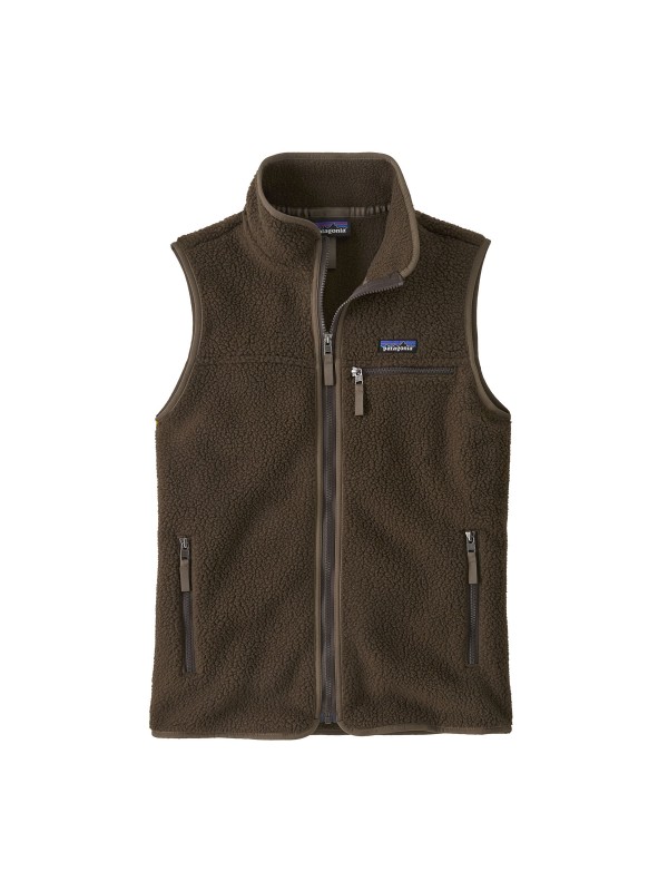 Patagonia Women's Retro Pile Fleece Vest : Otter Brown 