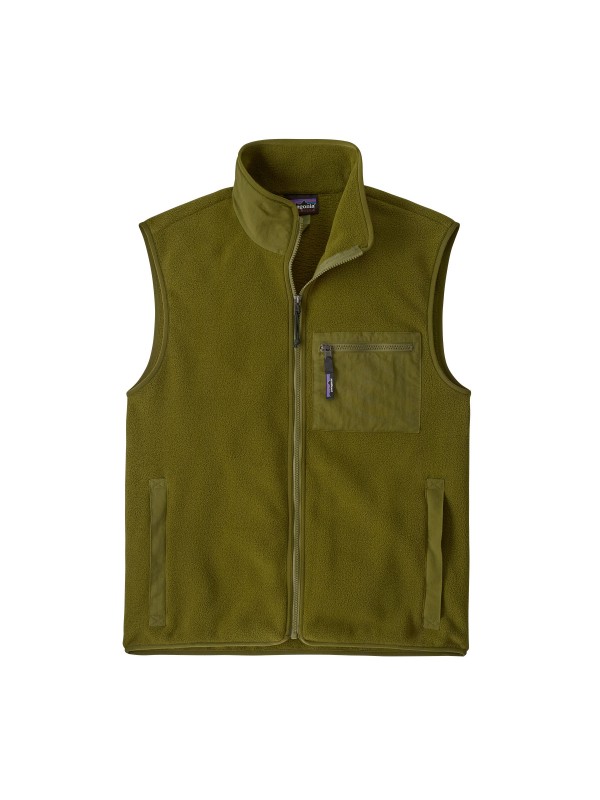 Patagonia Men's Synchilla Fleece Vest :  Pond Green