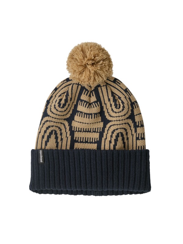 Patagonia Powder Town Beanie :  Flow: Sunken Blue