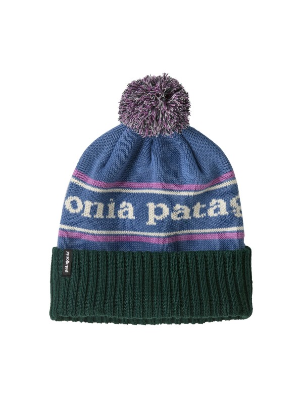 Patagonia Powder Town Beanie : Park Stripe: Sunken Blue 