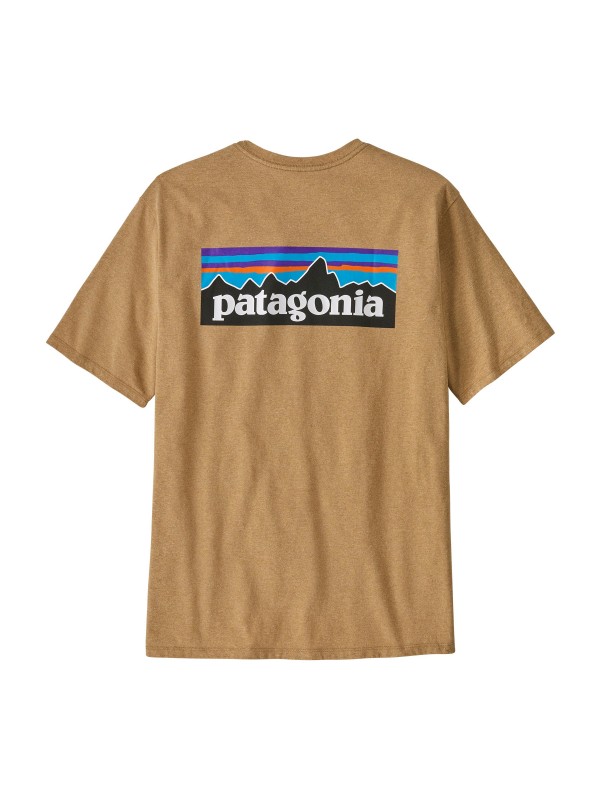 Patagonia Men's P-6 Logo Responsibili-Tee : Talon Gold