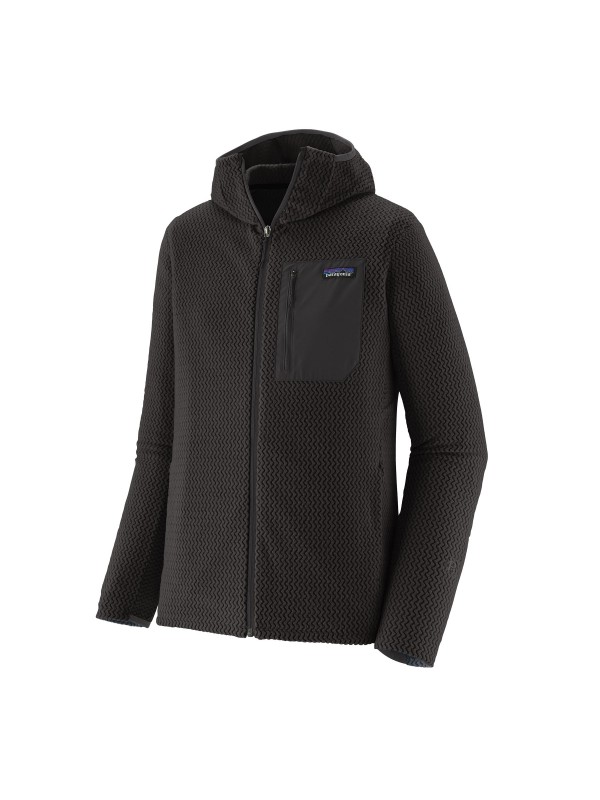 Patagonia Mens R1® Air Fleece Full-Zip Hoody : Black