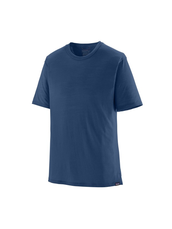 Patagonia Men's Capilene Cool Merino Shirt : Clement Blue