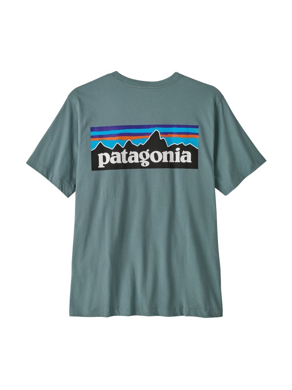 Patagonia Men's P-6 Logo T-Shirt : Blue Sage
