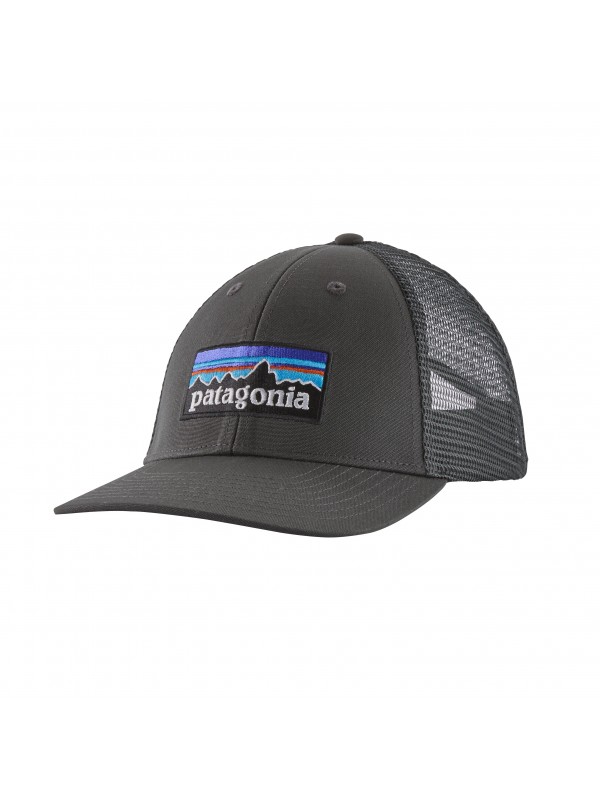 Patagonia P-6 Logo LoPro Trucker Hat : Forge Grey