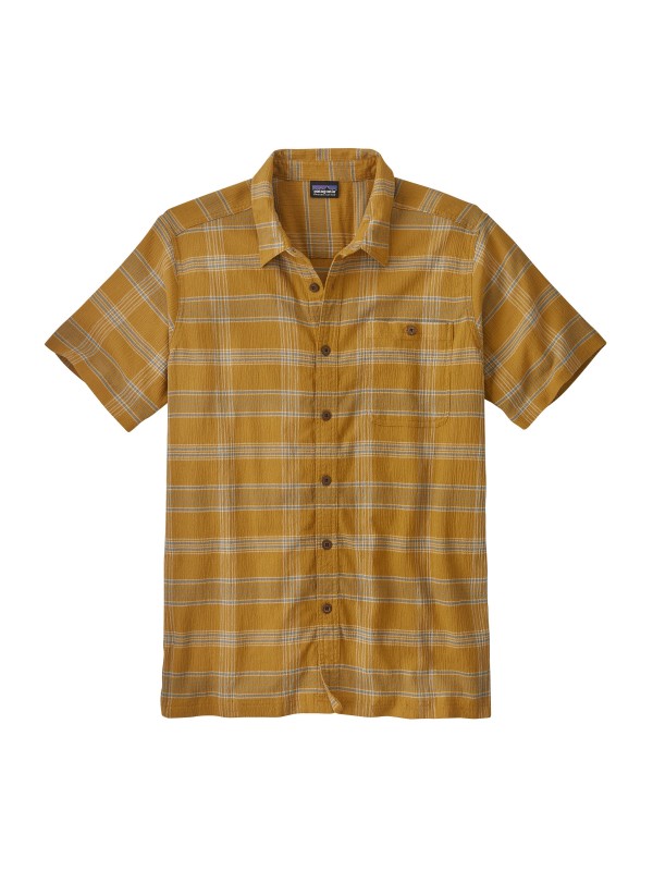 Patagonia Men's A/C® Shirt : Paint Plaid:  Discovery: Pufferfish Gold
