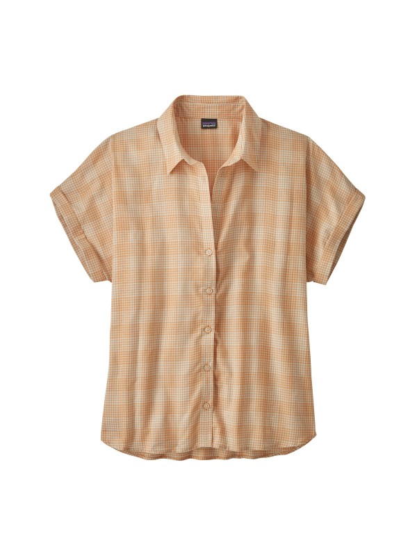 Patagonia Womens Lightweight A/C Shirt :  Small Actions: Wispy Green