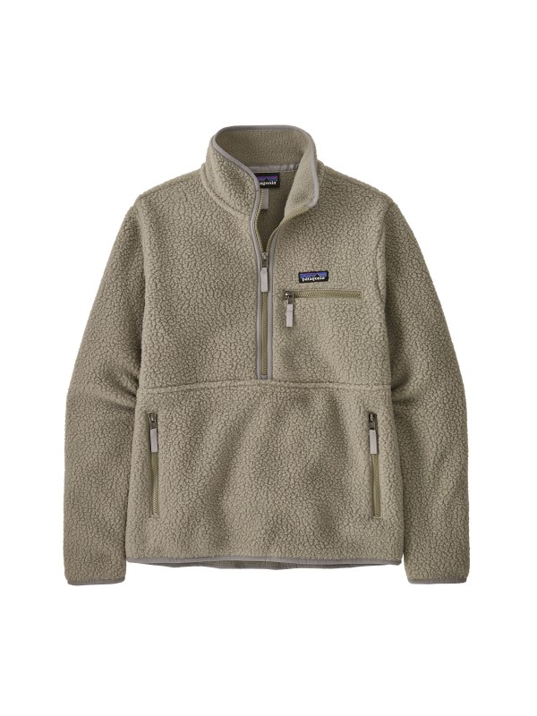 Patagonia Women's Retro Pile Fleece Marsupial : River Rock Green