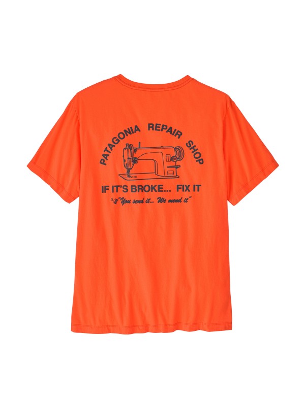 Patagonia Men's Repair Shop T-Shirt : Orange Peel