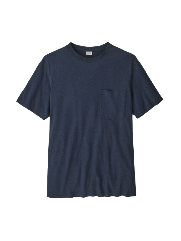 Patagonia Men's Trail Harbor Pocket Tee : New Navy