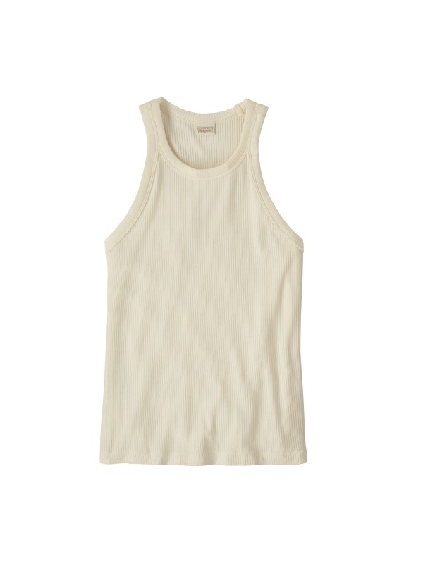 Patagonia Womens Rib-Knit Tank Top : White