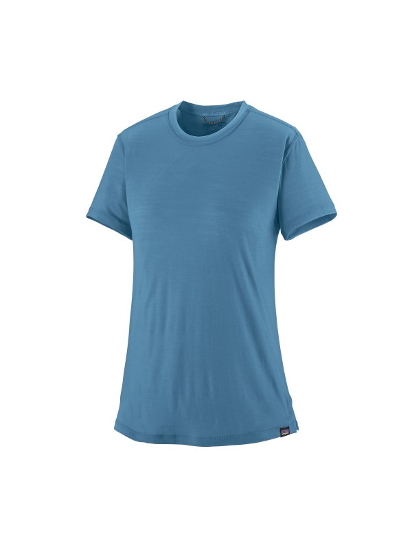 Patagonia Women's Capilene Cool Merino Shirt : Shore Blue