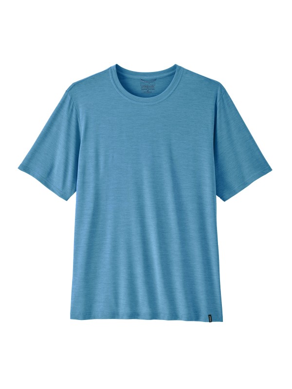 Patagonia Mens Capilene Cool Daily Shirt :  Shore Blue - Light Shore Blue X-Dye