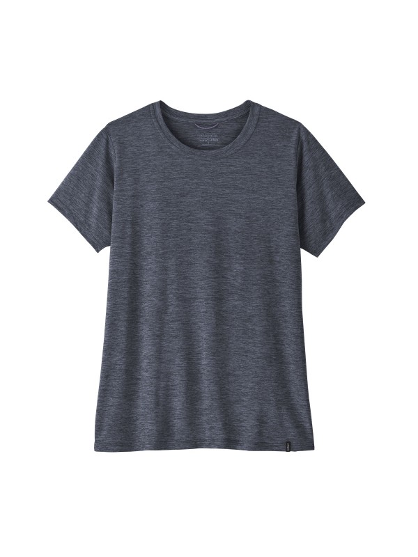 Patagonia Womens Capilene Cool Daily Shirt : Smolder Blue - Light Smolder Blue X-Dye 