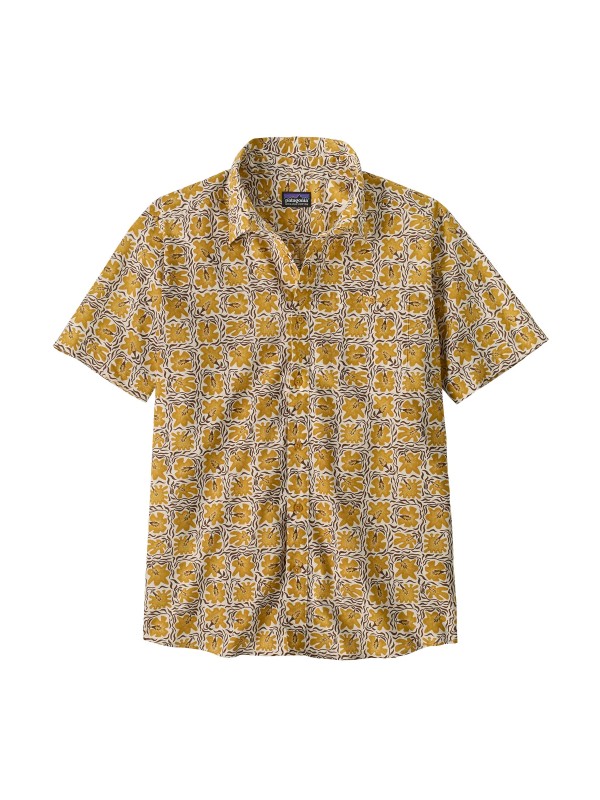 Patagonia Men's Go-To Shirt : Future Flowers: Natural
