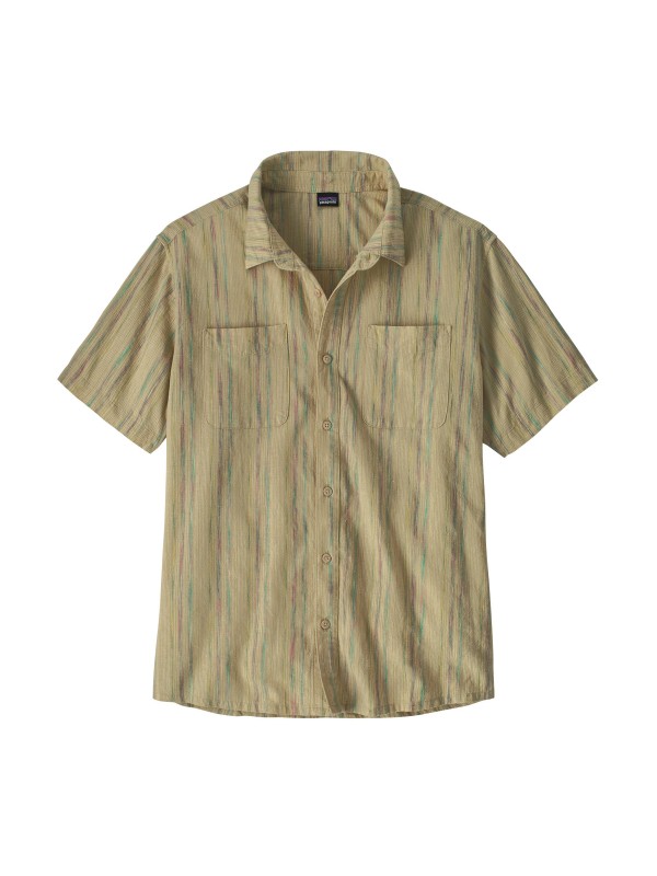 Patagonia Men's Back Step Shirt : Rapids : Weathered Stone