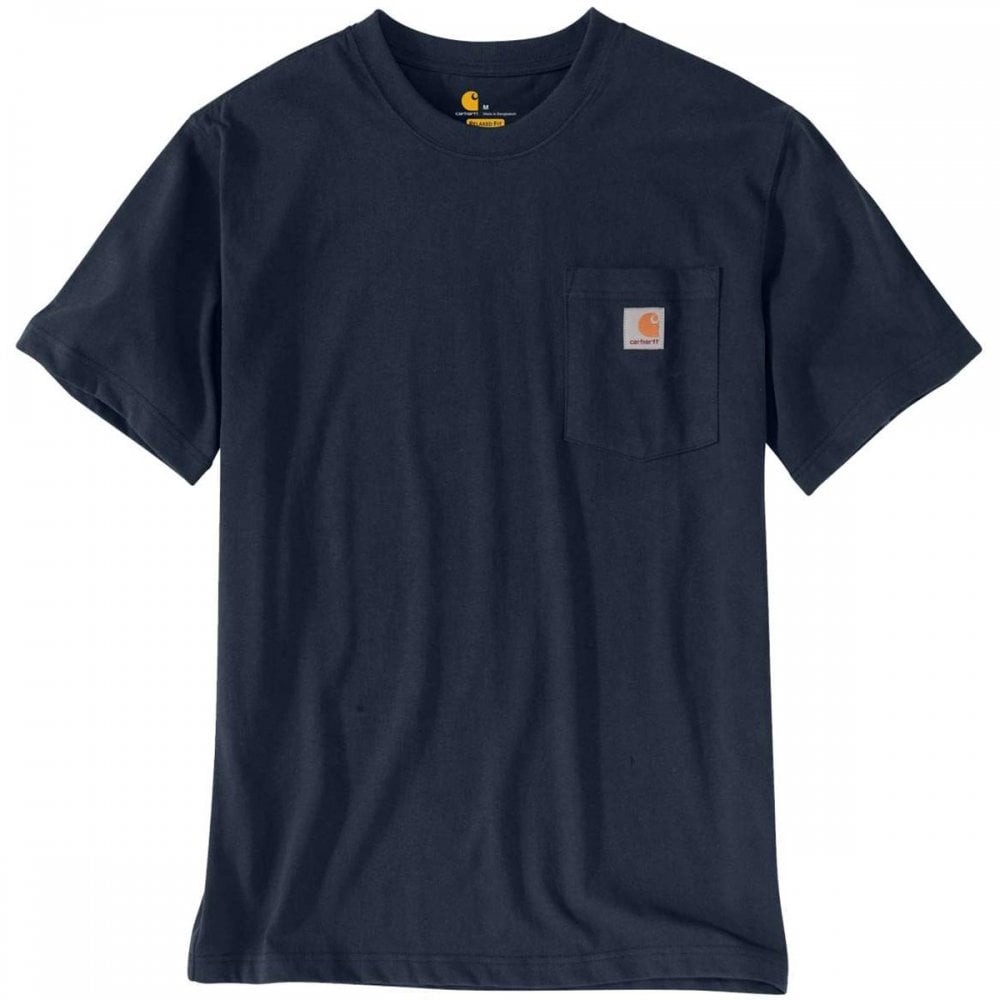 Carhartt Heavyweight Pocket T-Shirt : Navy