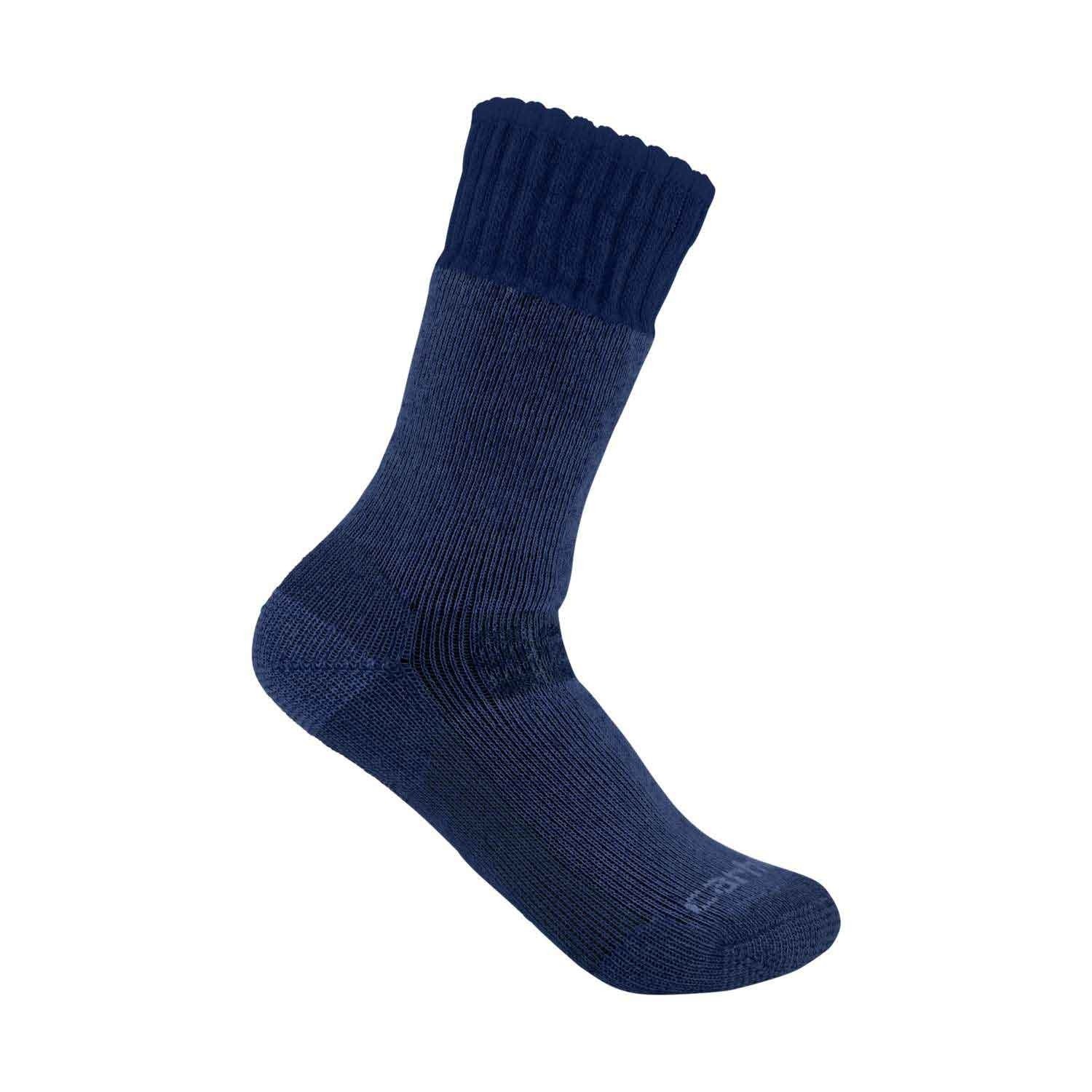 Carhartt Heavyweight Synthetic-Wool Blend Boot Sock : Navy