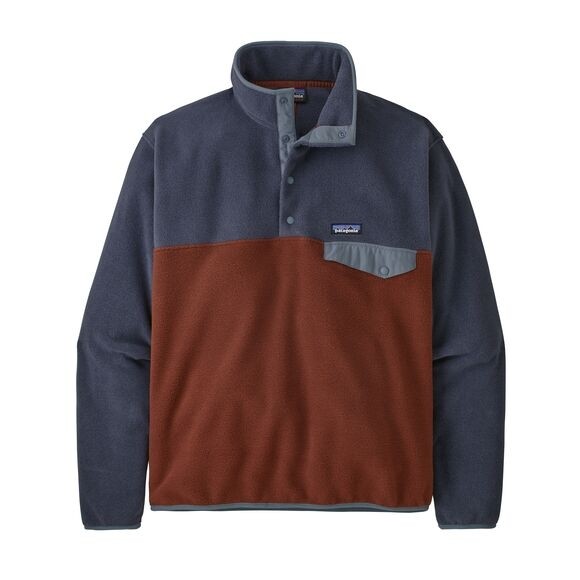 Patagonia European Fit Lightweight Synchilla® Snap-T Fleece Pullover : Fox Red 