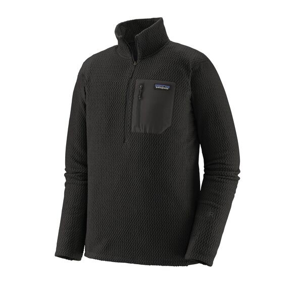 Patagonia Men's R1® Air Zip-Neck : Black