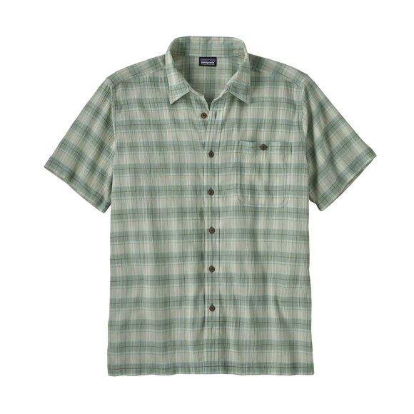 Patagonia Men's A/C® Shirt : Breezy Plaid : Early Teal