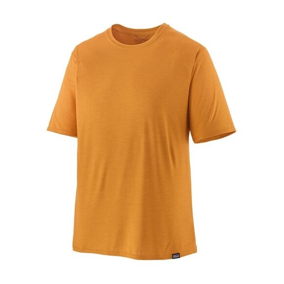 Patagonia Men's Capilene Cool Daily Shirt : Cloudberry Orange - Saffron X-Dye