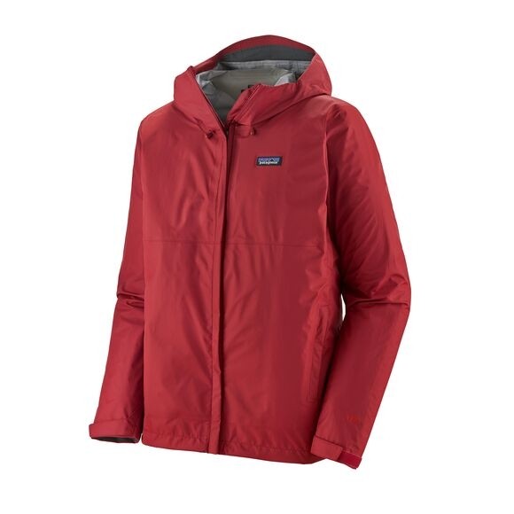 Patagonia Men's Torrentshell 3L Waterproof Jacket : Classic Red 