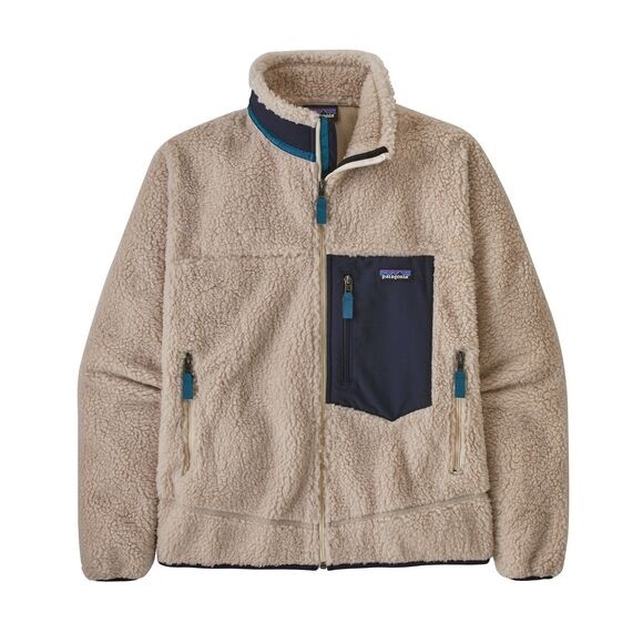 Patagonia Mens Classic Retro-X Fleece Jacket : Natural