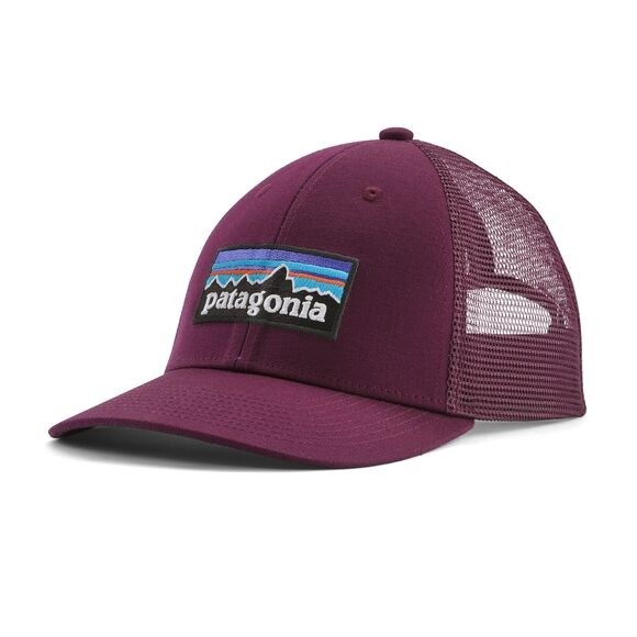 Patagonia P-6 Logo LoPro Trucker Hat : Night Plum 