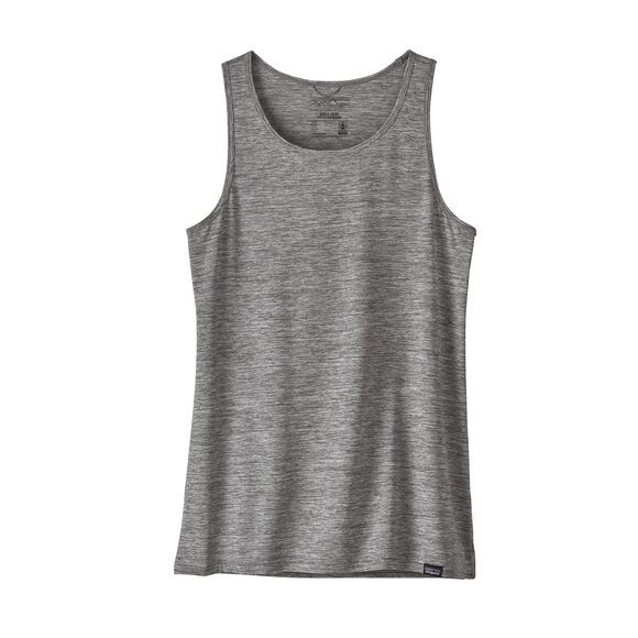 Patagonia Womens Capilene Cool Daily Tank Top: Feather Grey