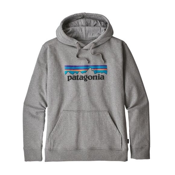 Patagonia Men's P-6 Logo Uprisal Hoody : Gravel Heather