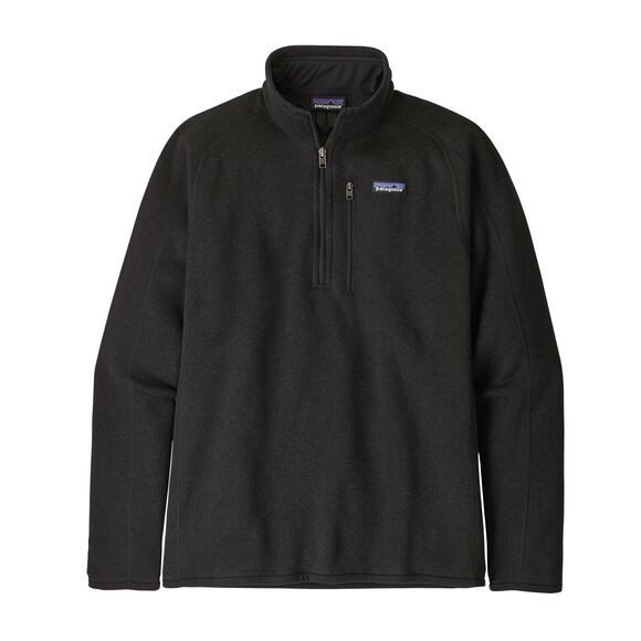 Patagonia Men's Better Sweater™ 1/4-Zip Fleece : Black