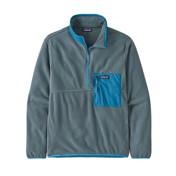 Patagonia Men's Microdini 1/2-Zip Fleece Pullover : Plume Grey