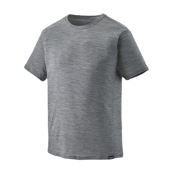Patagonia Men's Capilene Cool Lightweight Shirt : Forge Grey - Feather Grey X-Dye
