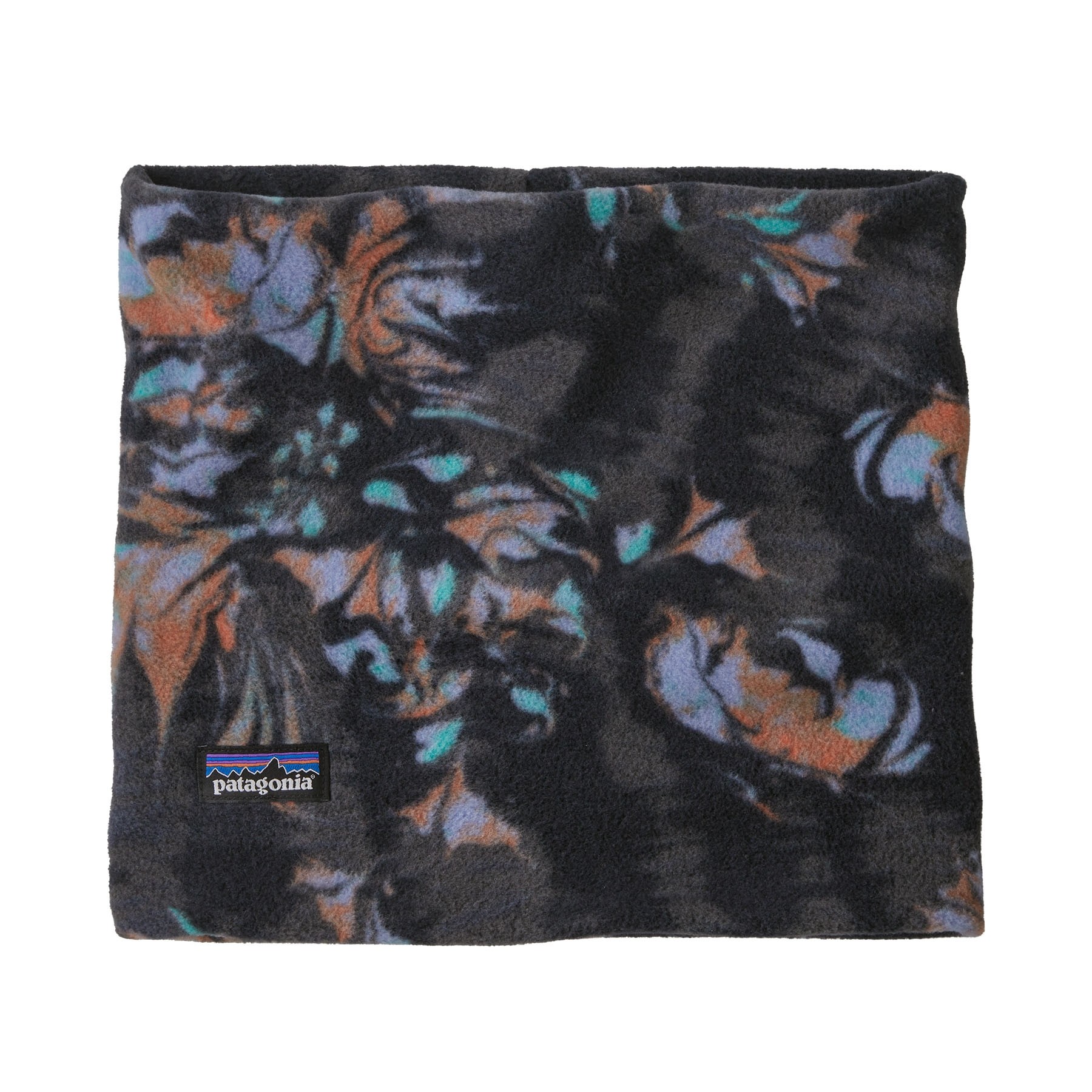 Patagonia Micro D Fleece Gaiter : Swirl Floral: Pitch Blue