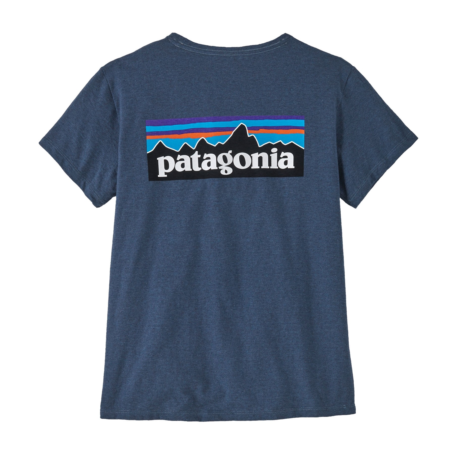 Patagonia Women's P-6 Logo Responsibili-Tee:  Utility Blue