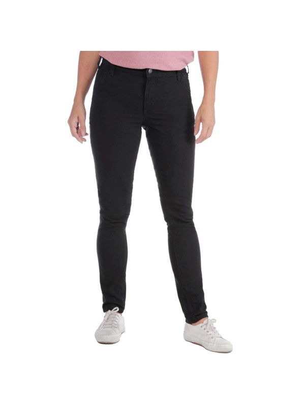 Carhartt Women's Skinny Fit Black Knit (Large) in the Pants